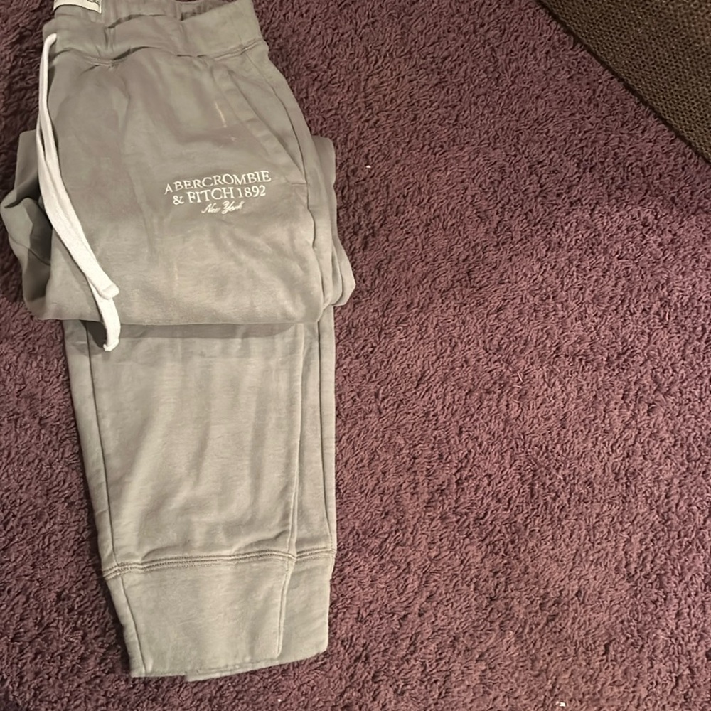 Green sweatpants
